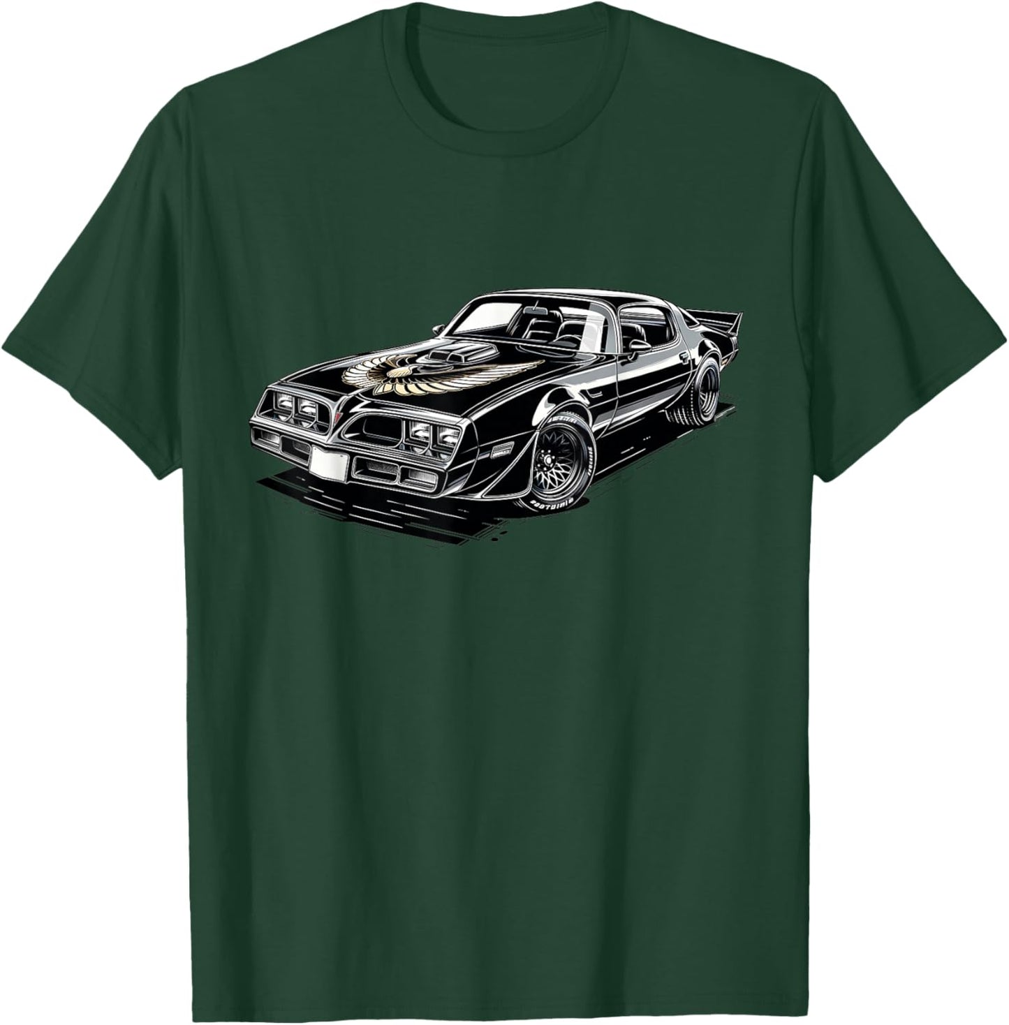 Trans Am Muscle Car American Muscle Trans Am Nation T-Shirt - T-Shirt | Forest