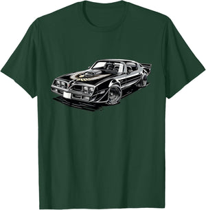 Trans Am Muscle Car American Muscle Trans Am Nation T-Shirt - T-Shirt | Forest