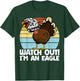 Thanksgiving Funny Fake Eagle Thanksgiving Turkey T-Shirt - T-Shirt | Forest