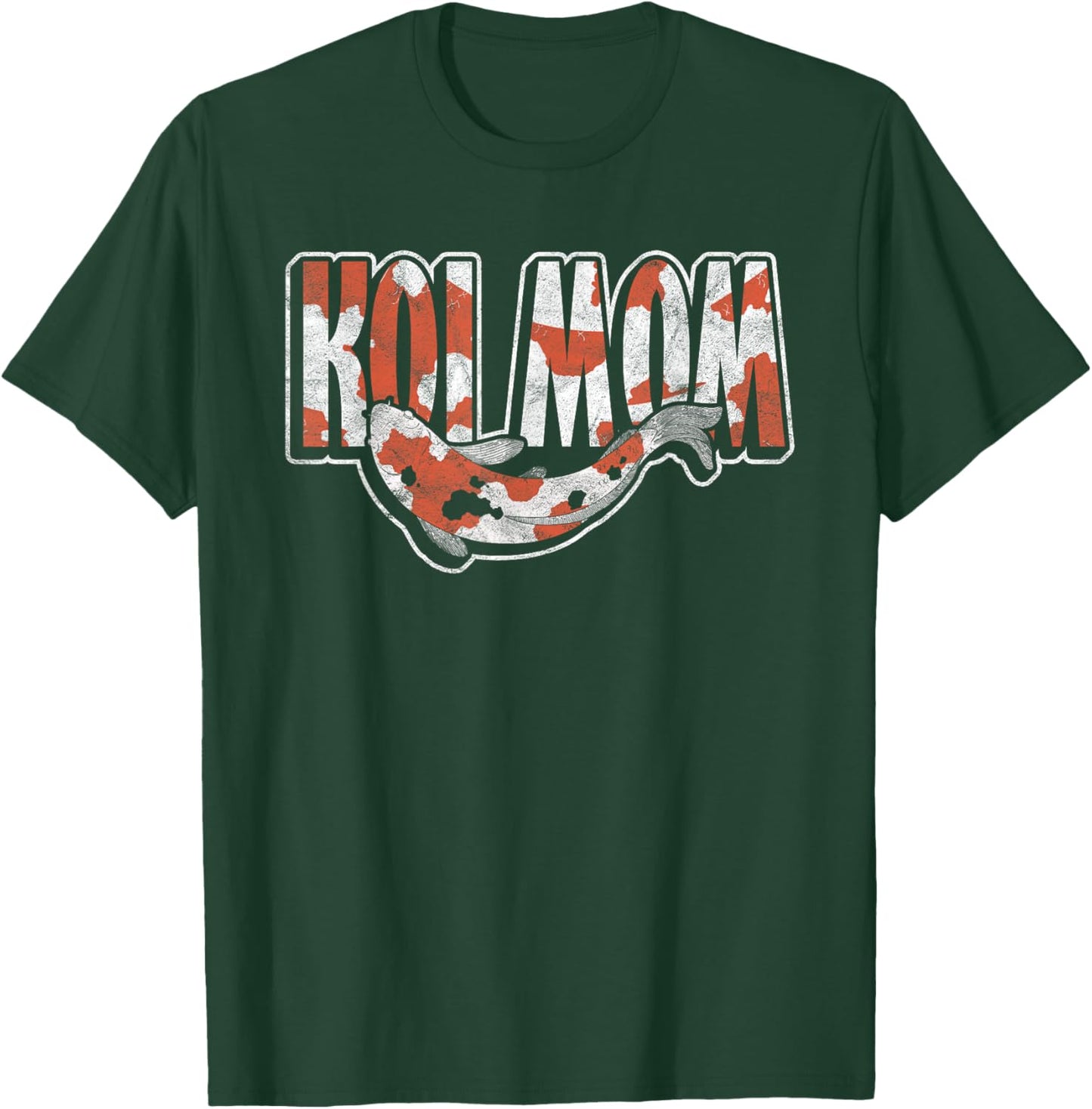 Koi Fish Ornamental Carp Koi Mom T-Shirt - T-Shirt | Forest
