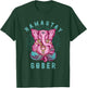 Sobriety Namastay Sober Elephant 12 Step Recovery Buddha T-Shirt - T-Shirt | Forest