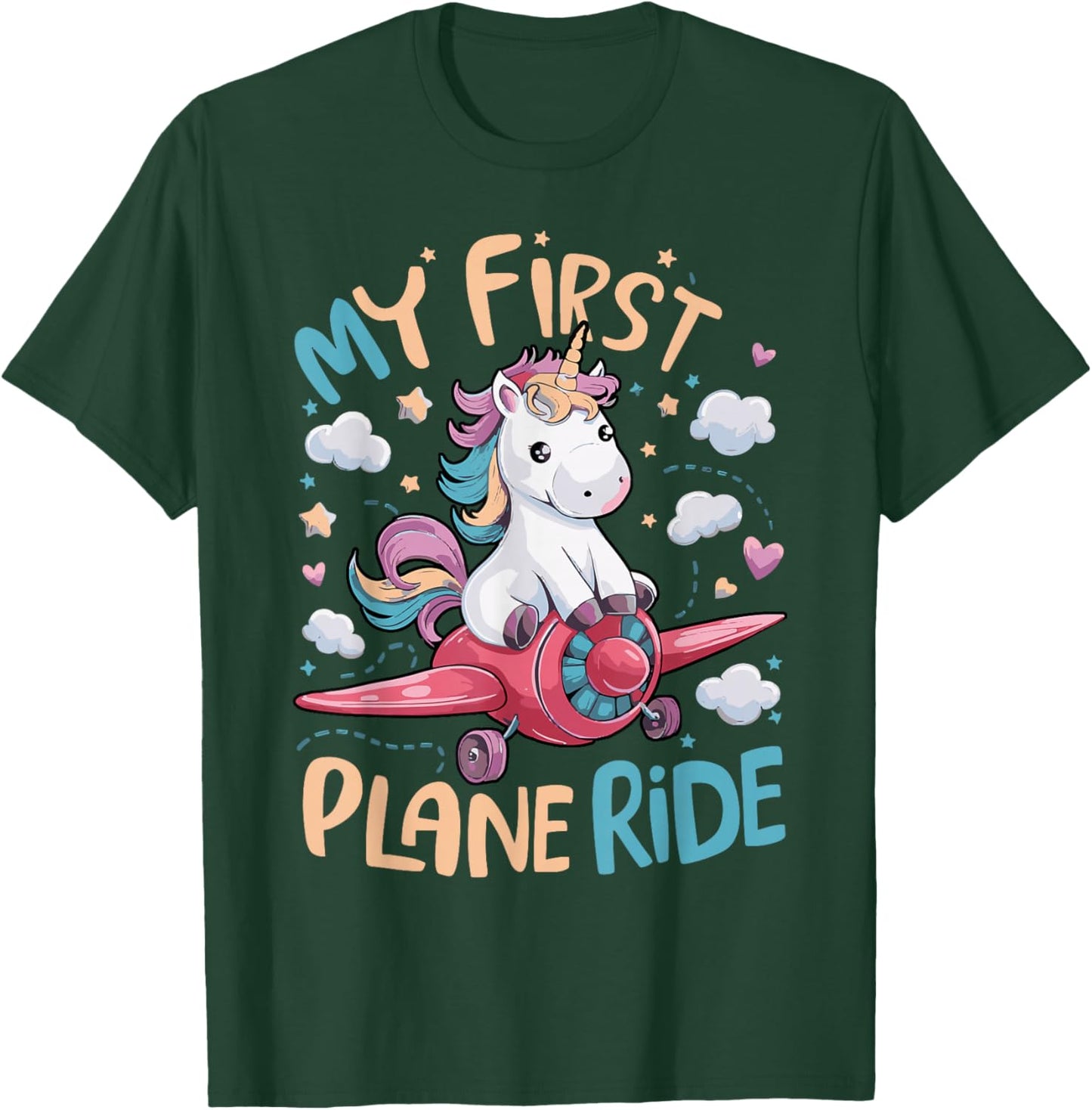 My First Plane Ride T-Shirt - T-Shirt | Forest