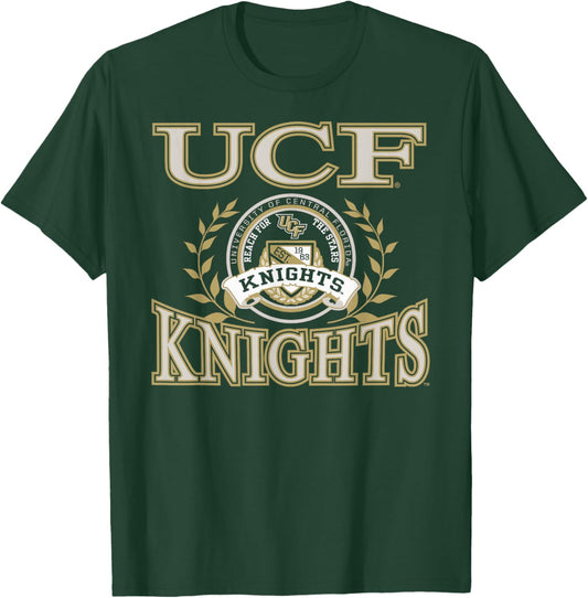 Central Florida Golden Knights Laurels Black T-Shirt - T-Shirt | Forest