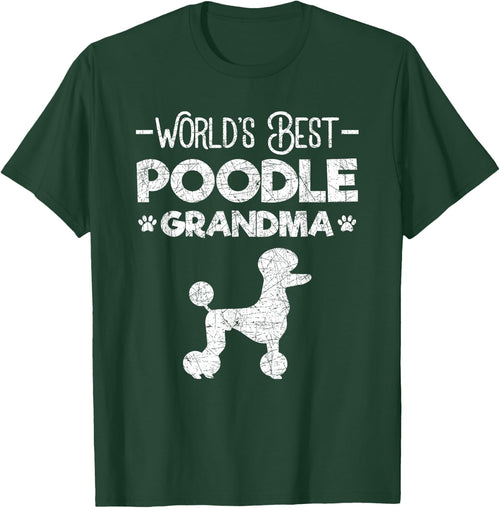 World's Best Poodle Grandmother Poodle