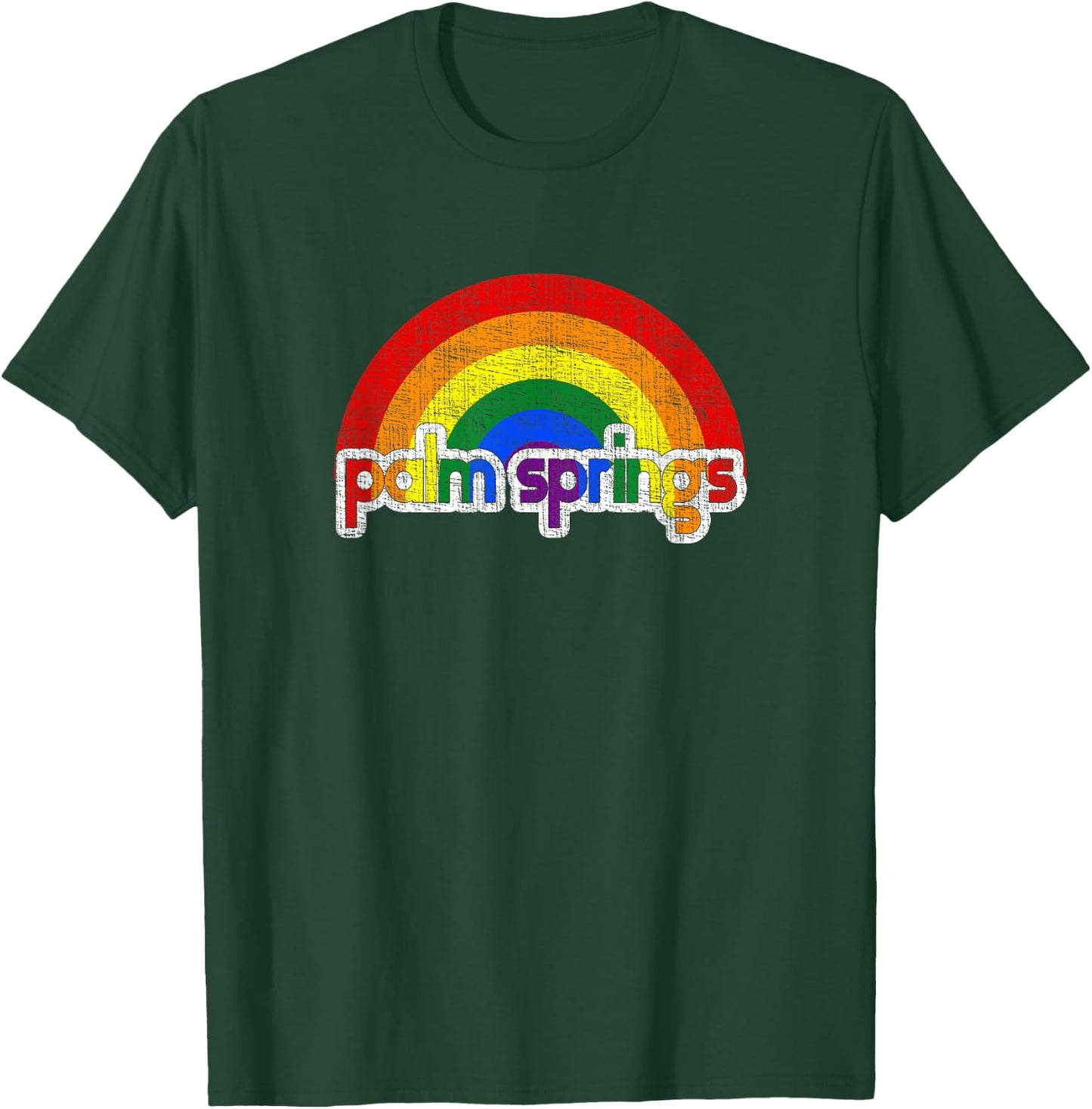 Palm Springs Gay Pride Support T-Shirt - T-Shirt | Forest