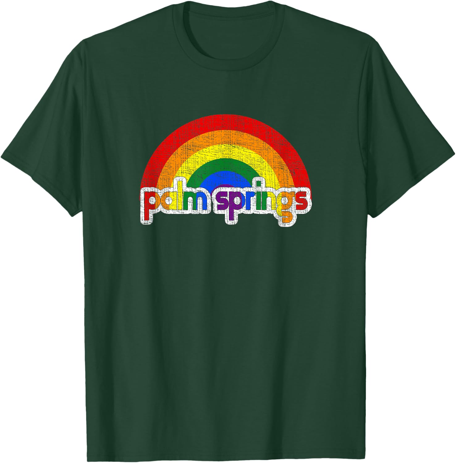 Palm Springs Gay Pride Support T-Shirt - T-Shirt | Forest