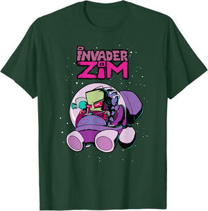 Invader Zim Rocket Ship T-Shirt - T-Shirt | Forest