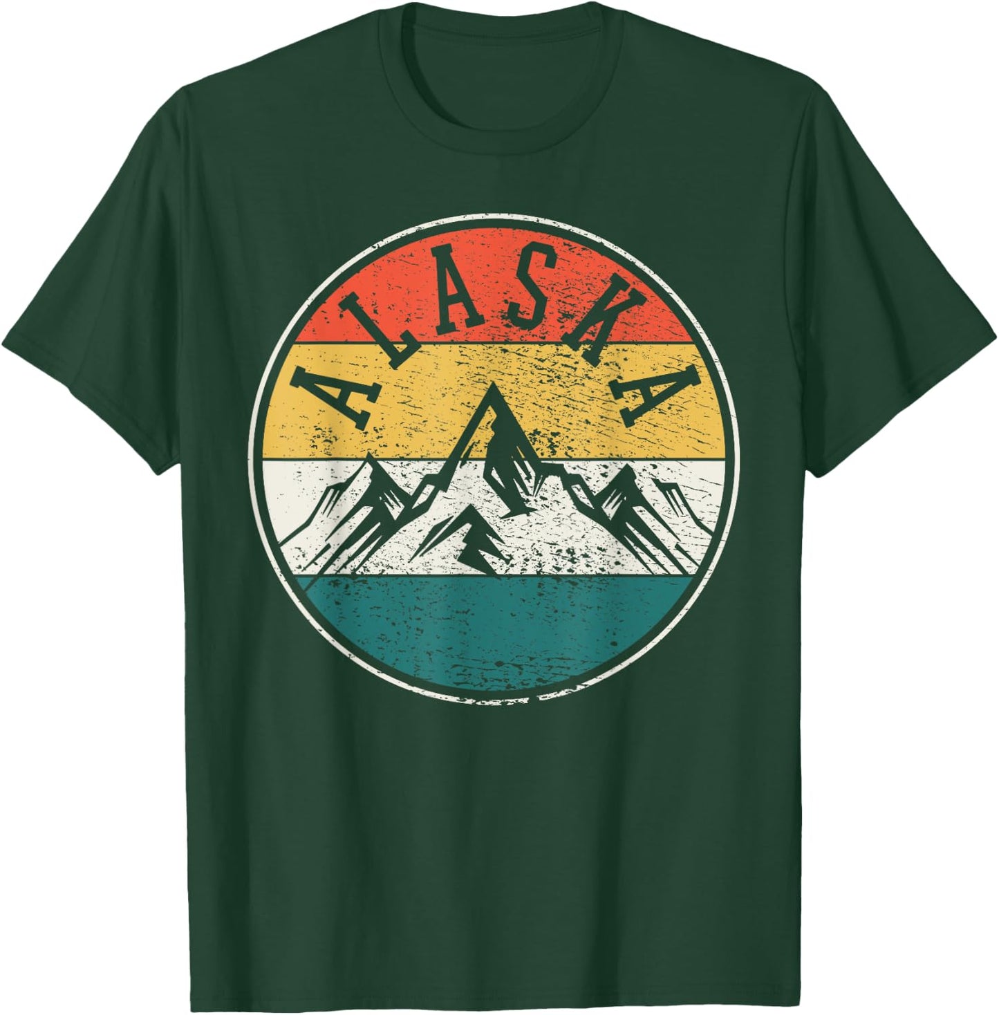 Alaska Vintage T-Shirt - T-Shirt | Forest