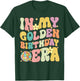 In My Golden Birthday Era Girl Women Kids Groovy T-Shirt - T-Shirt | Forest