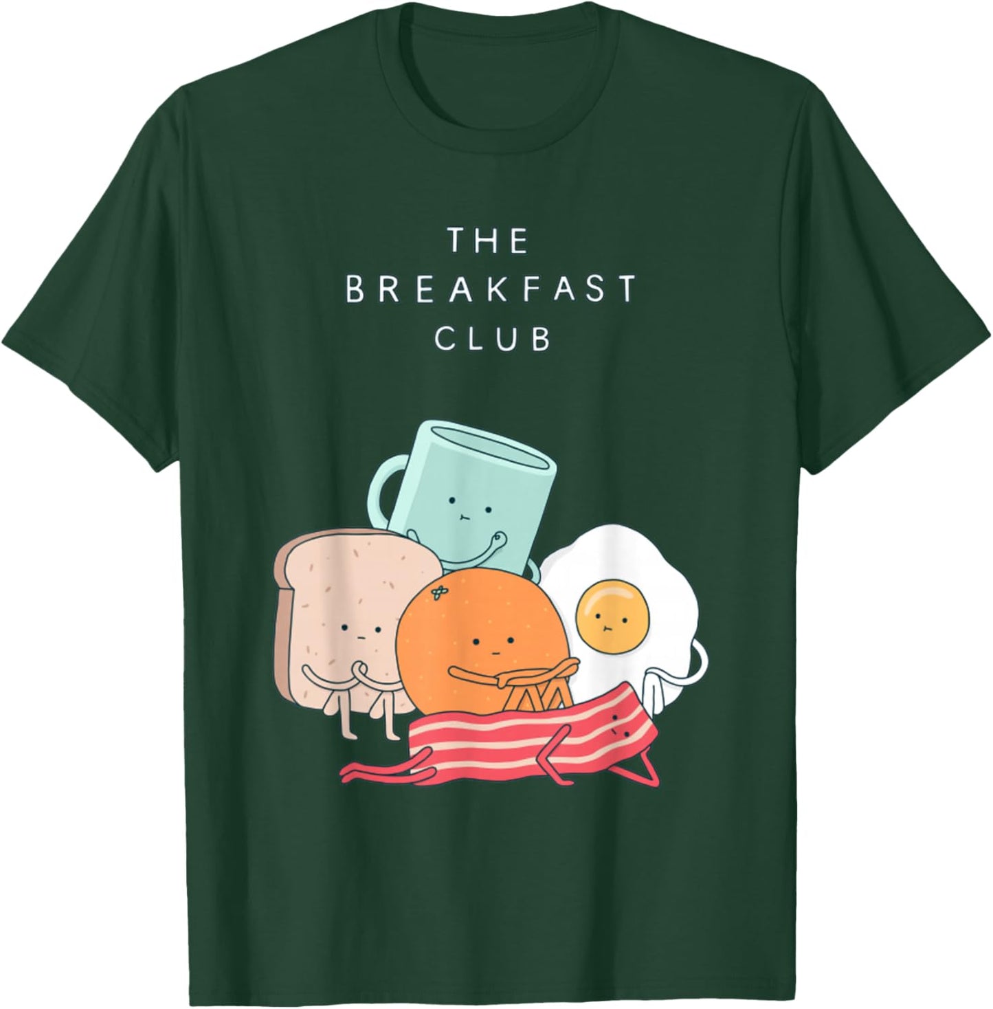 Breakfast Club, Funny Breakfast Funny T-Shirt - T-Shirt | Forest