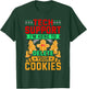 Tech Support I'm Here To Delete Your Cookies Christmas Ugly T-Shirt - T-Shirt | Forest