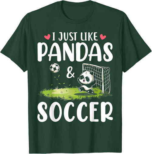 Panda Soccer I Just Love Pandas And Playing Soccer