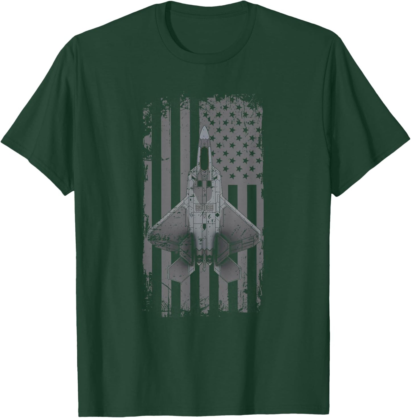 F-22 Raptor Military Pilot T-Shirt - T-Shirt | Forest