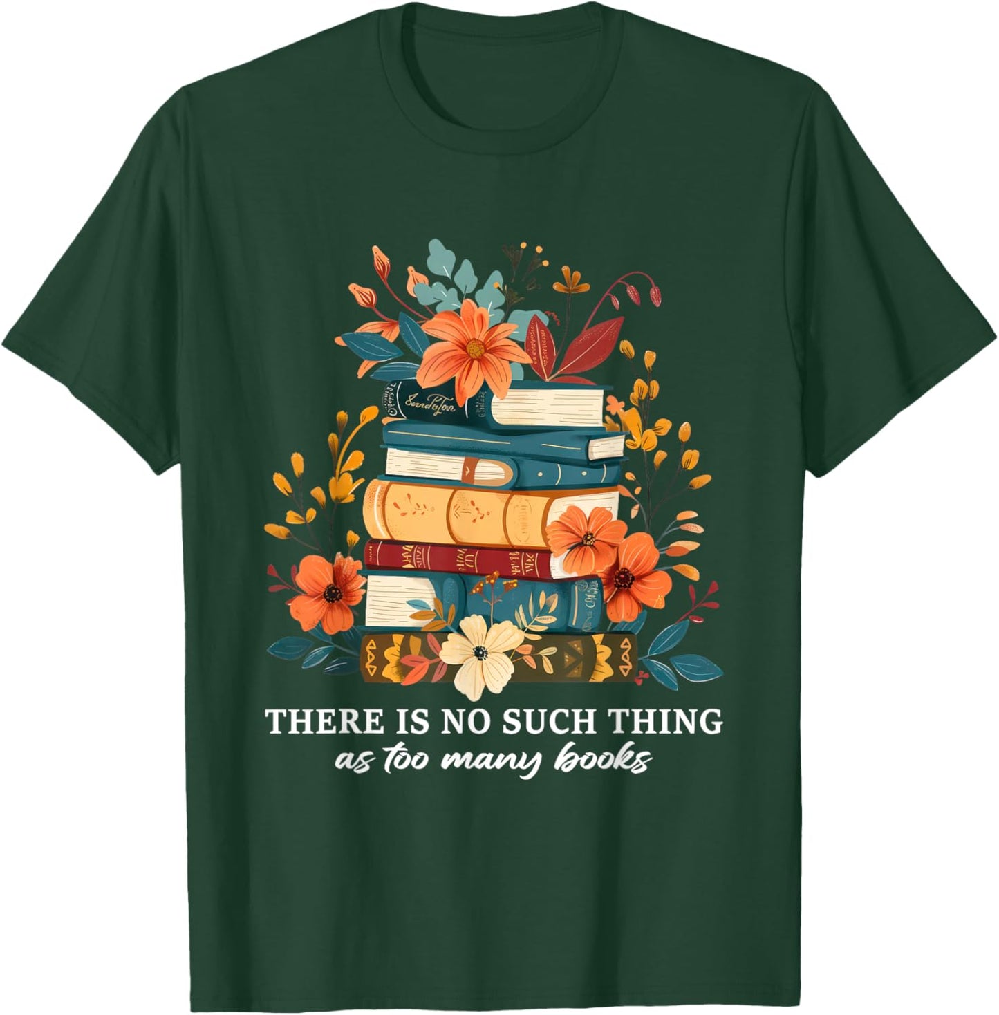 Book Lover Librarian Reading Library Readers T-Shirt - T-Shirt | Forest