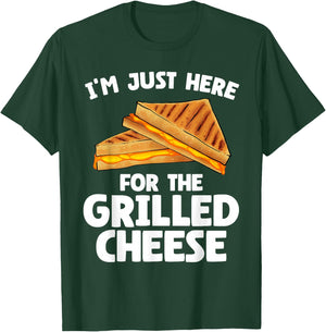 Funny Grilled Cheese Art Women Grilled Cheese Lover T-Shirt - T-Shirt | Forest