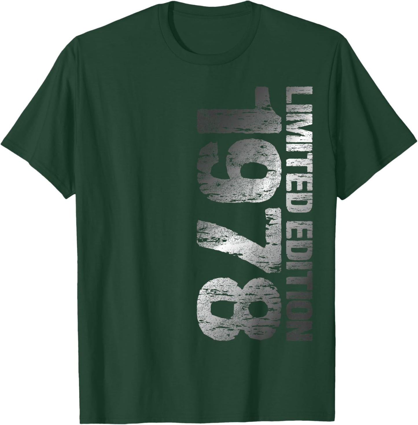 1978 Limited Edition 47th Birthday 1978 Man Woman 47 T-Shirt - T-Shirt | Forest