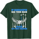 My Granddaughter Has Your Back Proud Air Force Grandma Gift T-Shirt - T-Shirt | Forest