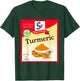 Turmeric Condiment Costume Holiday Spice Costumes T-Shirt - T-Shirt | Forest