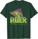 Marvel The Incredible Hulk Retro Abstract Portrait Logo T-Shirt - T-Shirt | Forest