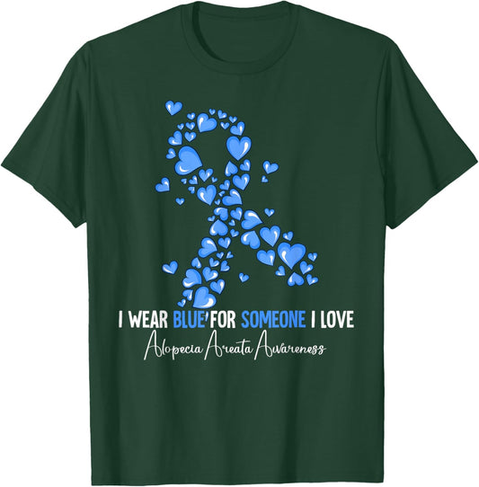 Alopecia Areata Awareness T-Shirt - T-Shirt | Forest