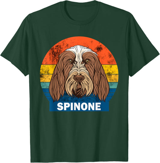 Spinone Italiano dog owner retro design T-Shirt - T-Shirt | Forest