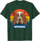Spinone Italiano dog owner retro design T-Shirt - T-Shirt | Forest