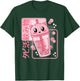 Kawaii Boba Tea Cat Bubble Tea Japanese Anime Women Girls T-Shirt - T-Shirt | Forest