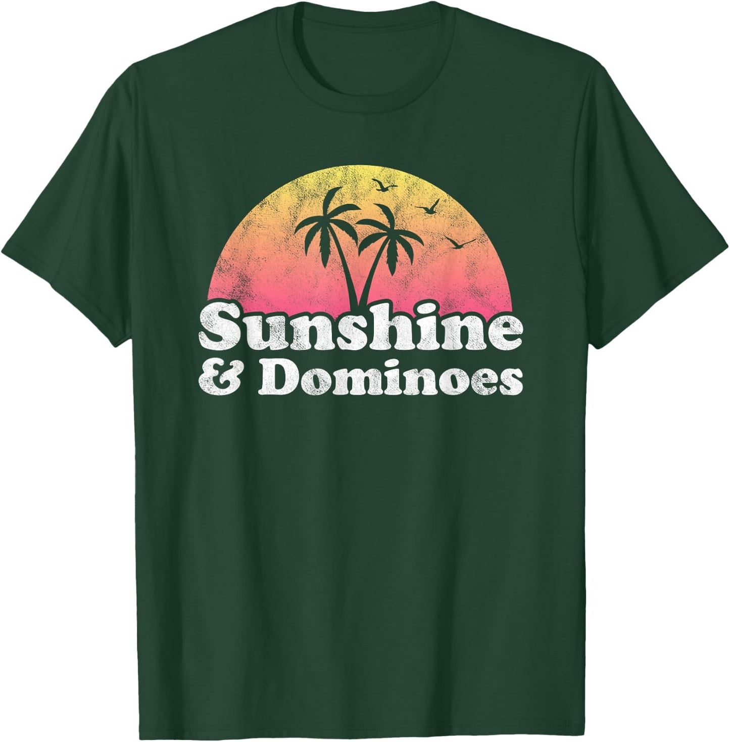 Sunshine and Dominoes T-Shirt - T-Shirt | Forest