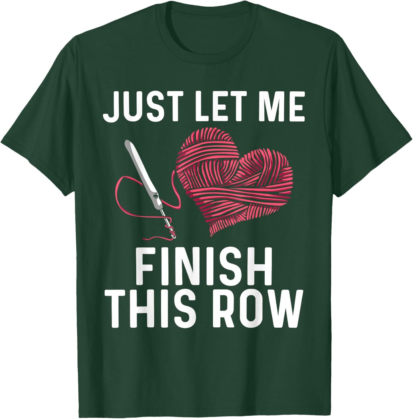 Best Crocheting Art Women Crocheter Crochet Lover T-Shirt - T-Shirt | Forest