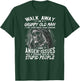 Walk Away I Am A Grumpy Old Man I Love Dogs More Than Humans T-Shirt - T-Shirt | Forest