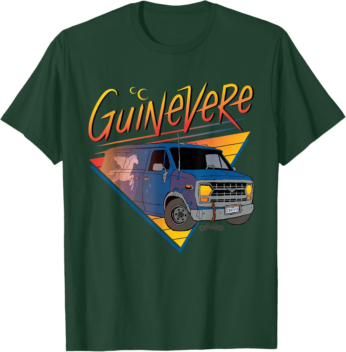 Disney Pixar Onward Van Guinevere T-Shirt - T-Shirt | Forest