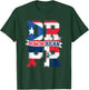 Dominirican Puerto Rico and Republica Dominicana Pride T-Shirt - T-Shirt | Forest