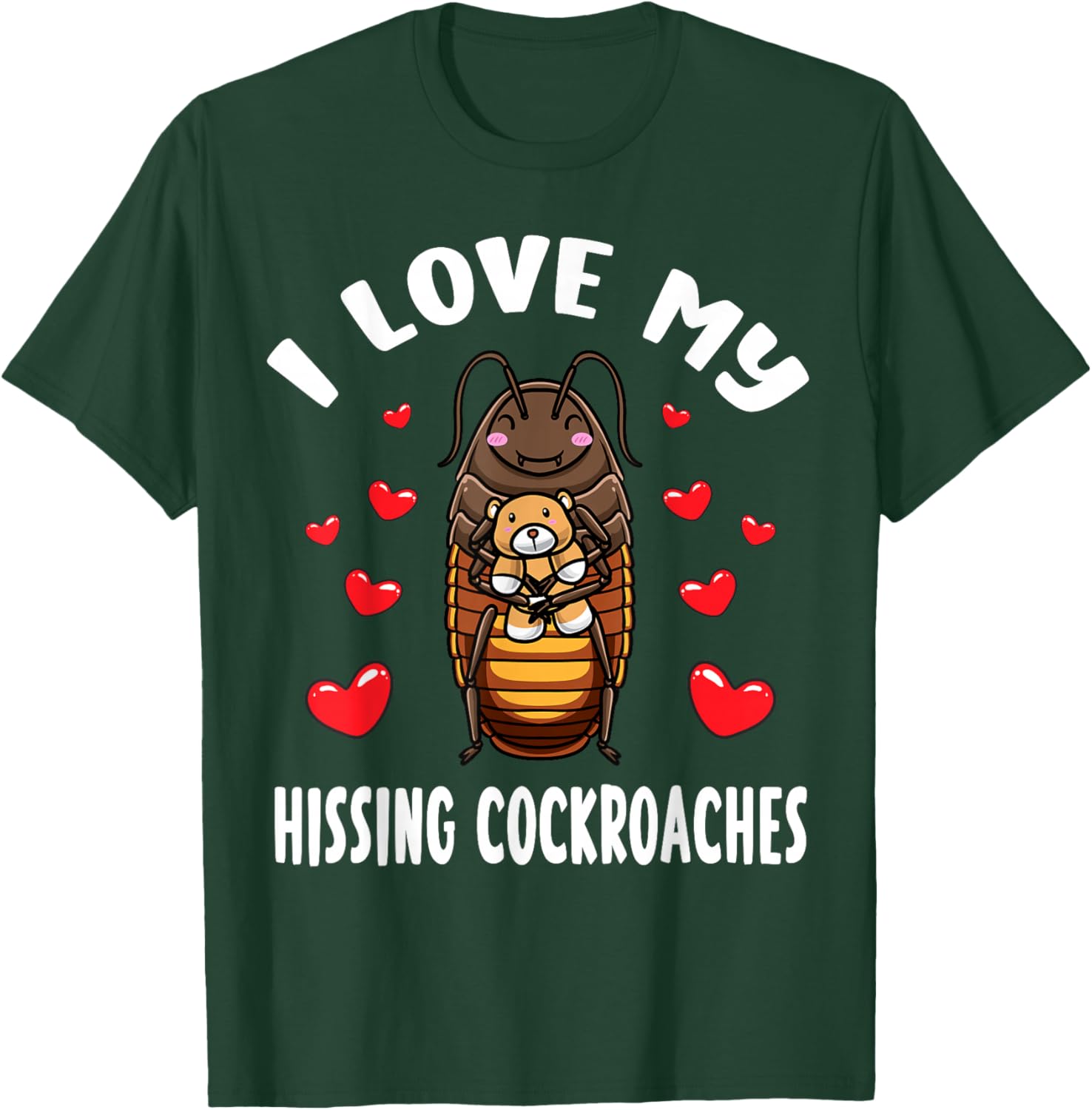 Madagascar Frog Cockroach T-Shirt - T-Shirt | Forest