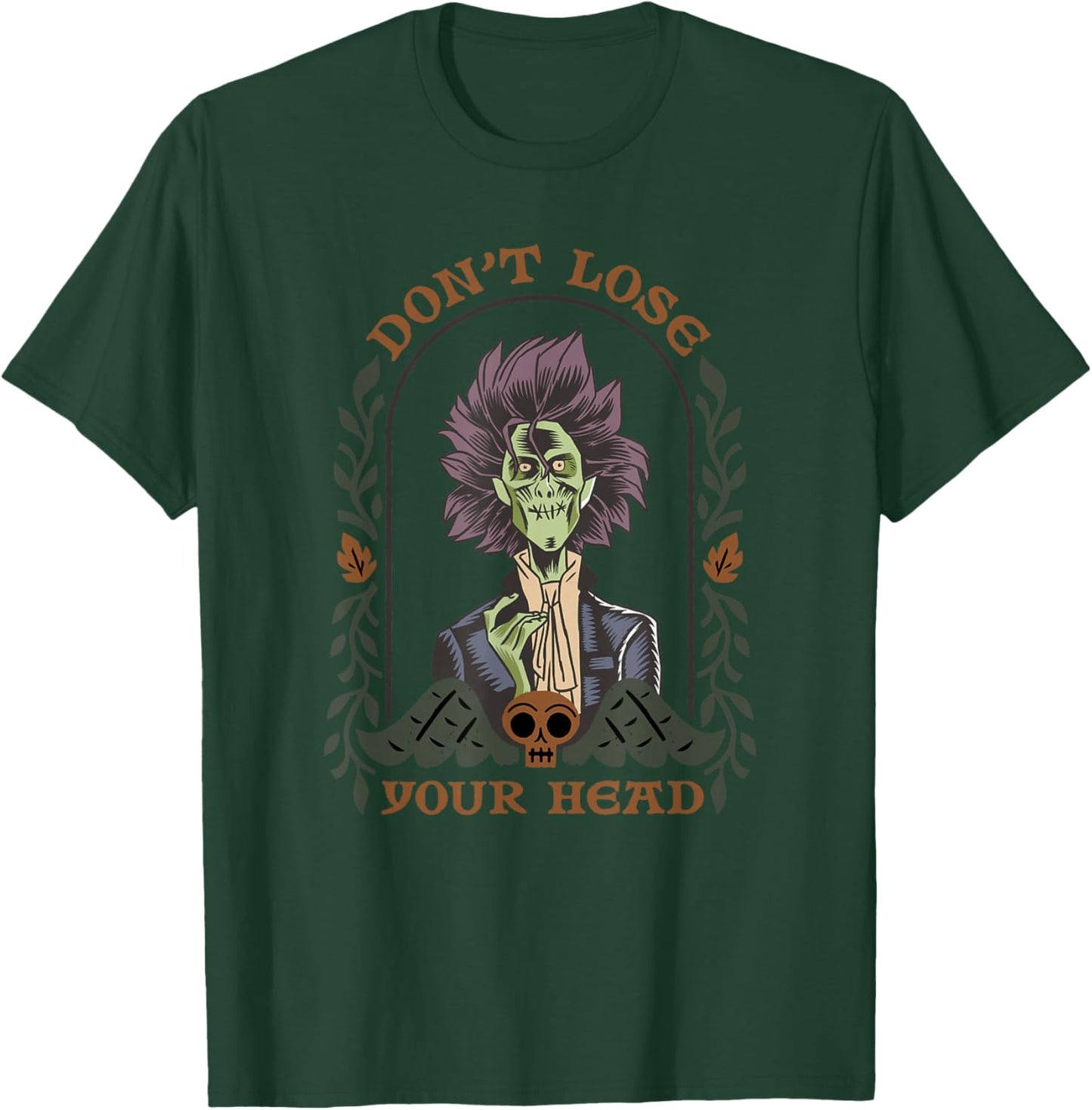 Disney Hocus Pocus 2 Billy Butcherson Don't Lose Your Head T-Shirt - T-Shirt | Forest