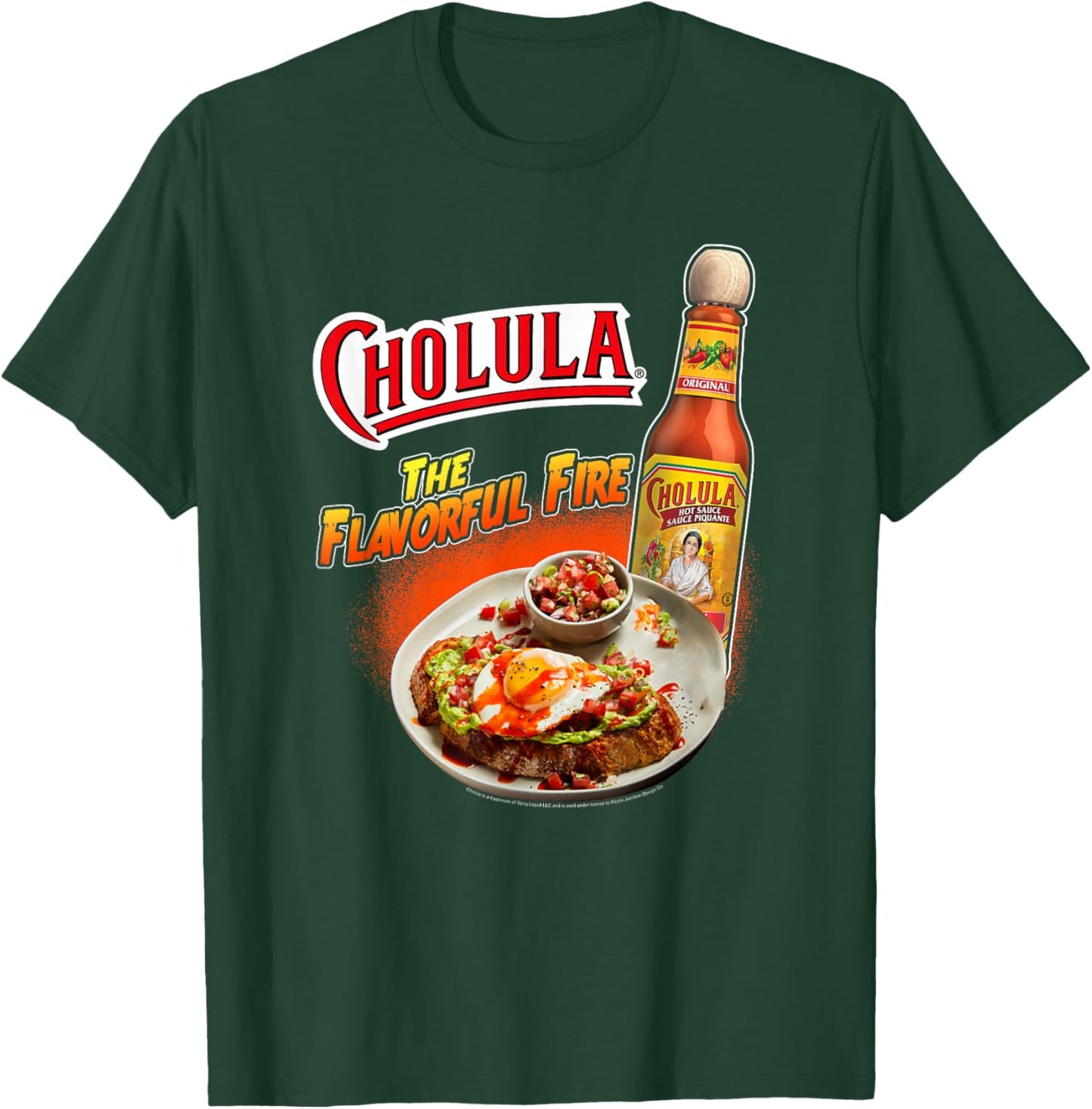 Cholula The Flavorful Life Hot Sauce T-Shirt - T-Shirt | Forest