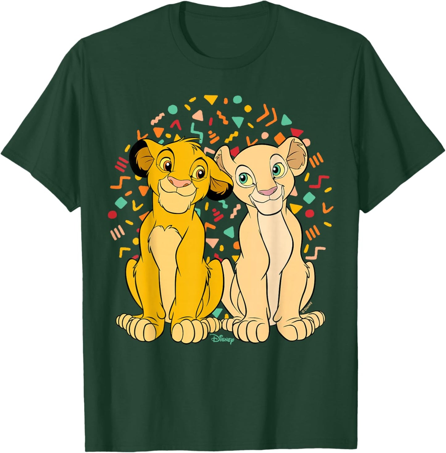 The Lion King - Simba And Nala T-Shirt - T-Shirt | Forest