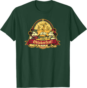 Disney Mickey and Minnie Mouse Celebrate Oktoberfest 2023 T-Shirt - T-Shirt | Forest
