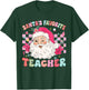 Santa Favorite Teacher Shirt Teacher Christmas T-Shirt - T-Shirt | Forest