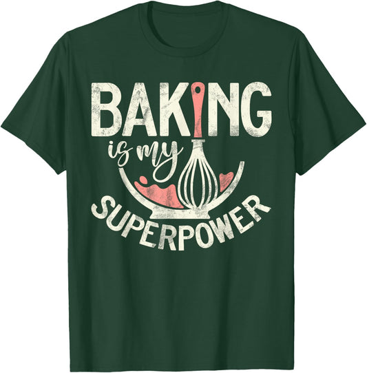 Baking lady & funny baker gifts Cookies and Cupcake dealer T-Shirt - T-Shirt | Forest