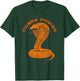 Vintage Distressed King Cobra Power Snake Muscle Car Karate T-Shirt - T-Shirt | Forest