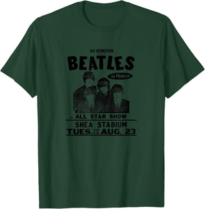 The Beatles - Shea Stadium Handbill T-Shirt - T-Shirt | Forest