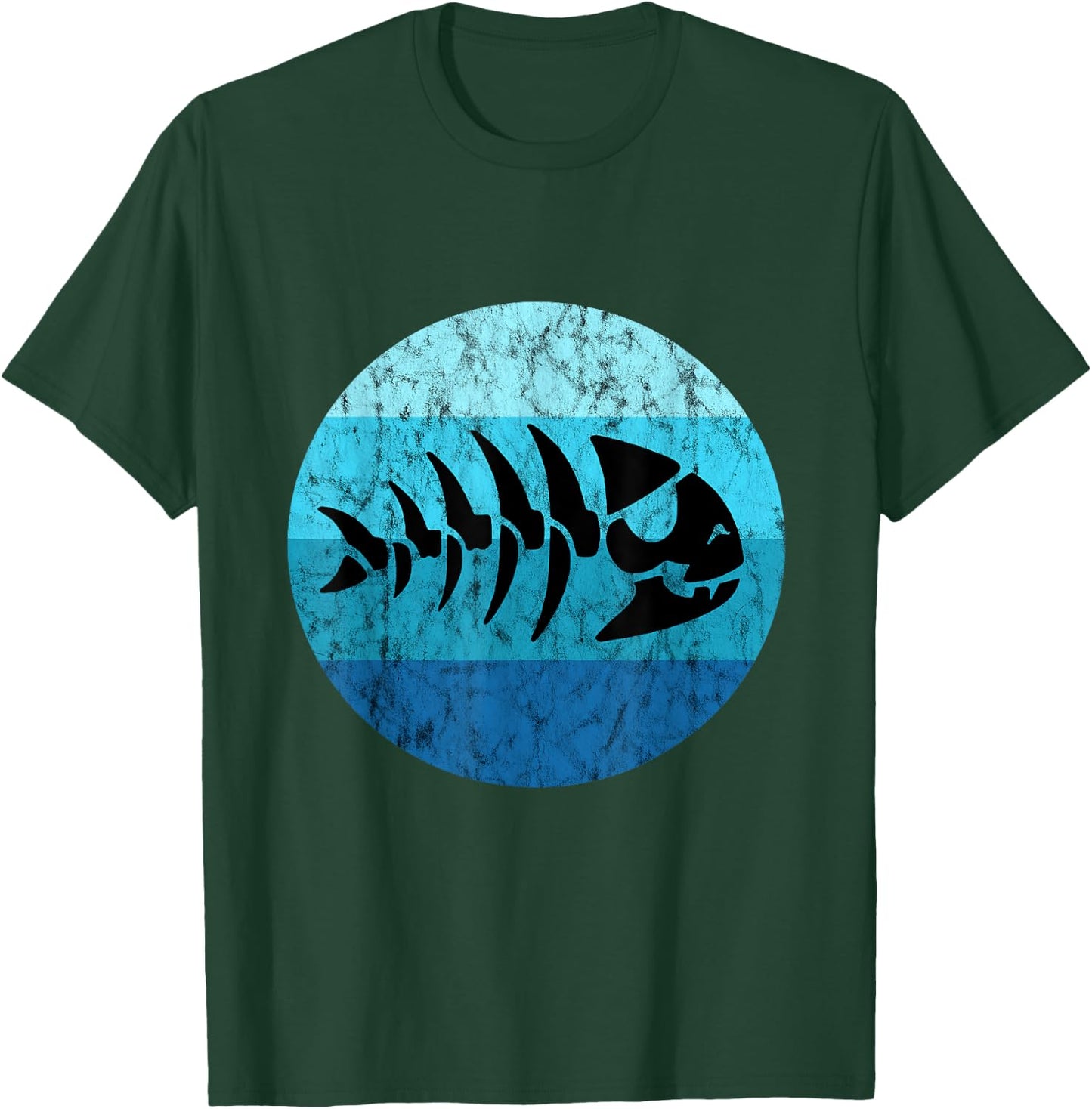 Pirate Fish Pastafari Flying Spaghetti Monster FSM T-Shirt - T-Shirt | Forest