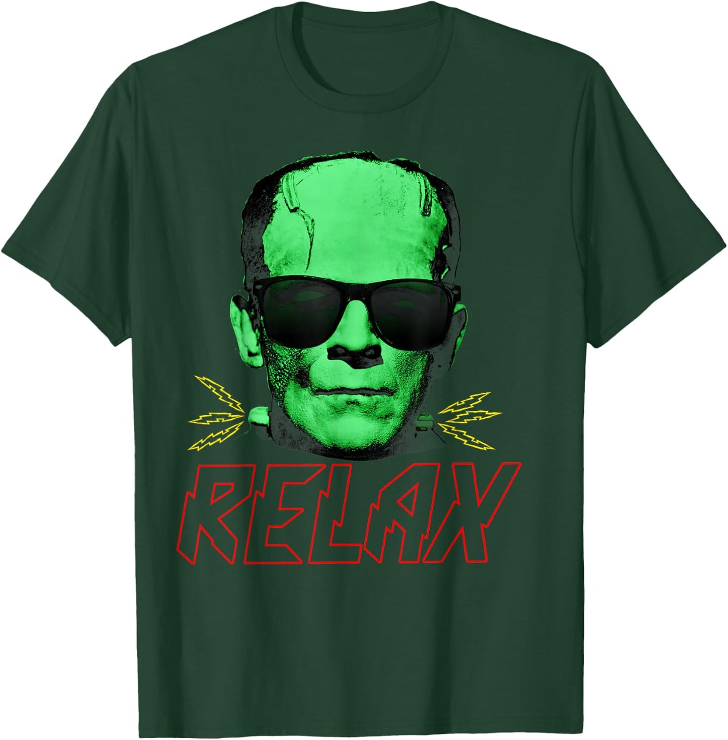 Universal Monsters Frankenstein Relax T-Shirt - T-Shirt | Forest