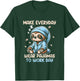 National Everyday Wear Pajamas To Work Day Lazy Sloth Humor T-Shirt - T-Shirt | Forest