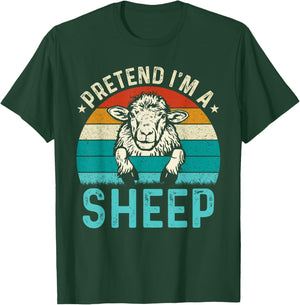 Pretend I'm A Sheep T-Shirt - T-Shirt | Forest