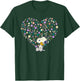 Peanuts Snoopy & Woodstock Hug Floral Heart T-Shirt - T-Shirt | Forest