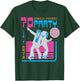 Disco Music Party 70s Themed Vintage Retro 1970 Dancing 70's T-Shirt - T-Shirt | Forest