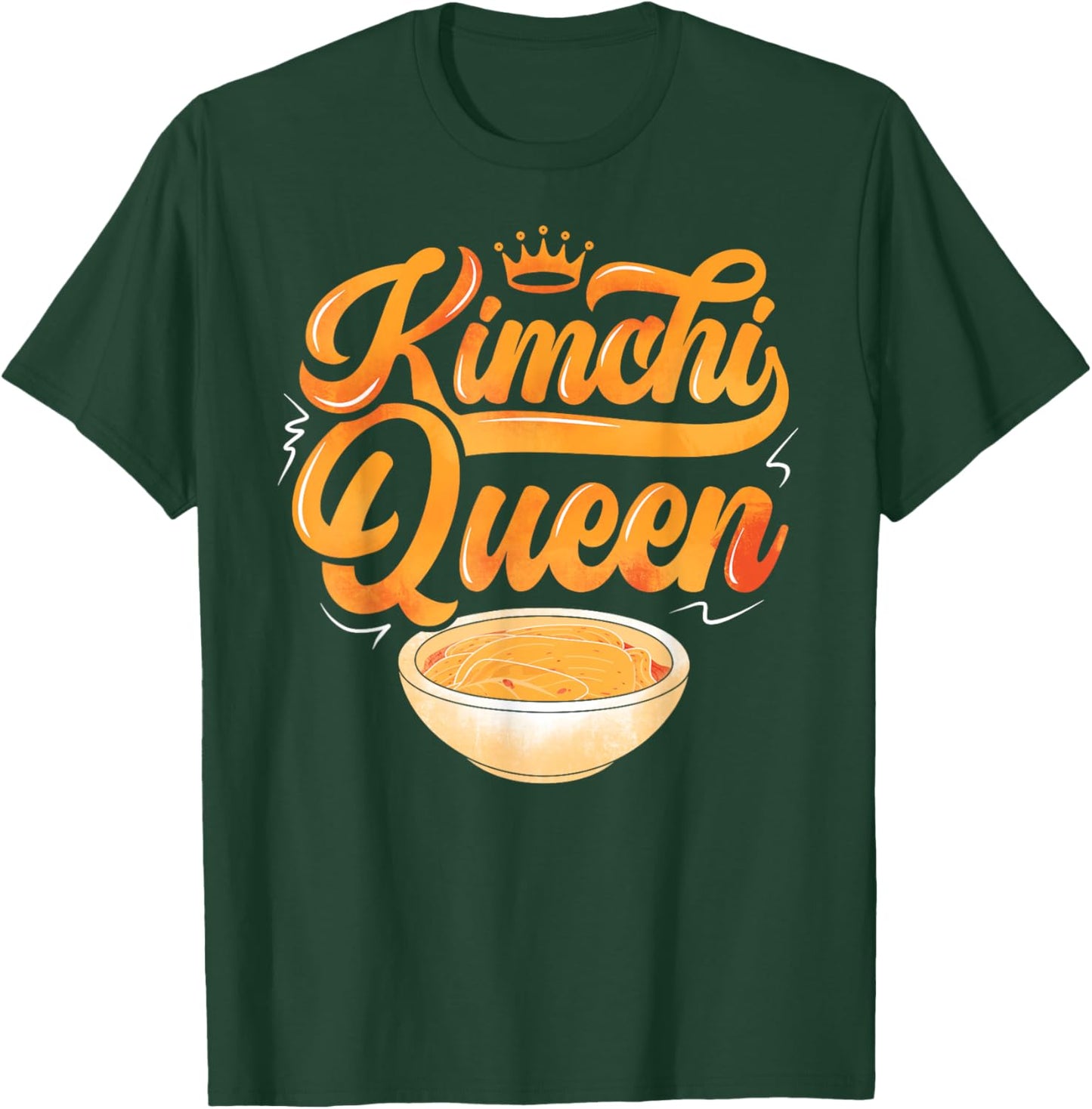 Kimchi korean cuisine kimchi queen korean food T-Shirt - T-Shirt | Forest