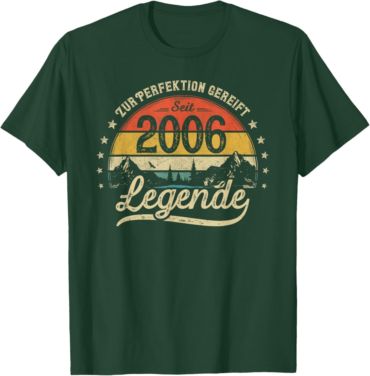 Legende seit 2006 20 Jahre 20. Geburtstag Mann Frau Geschenk T-Shirt - T-Shirt | Forest