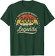 Legende seit 2006 20 Jahre 20. Geburtstag Mann Frau Geschenk T-Shirt - T-Shirt | Forest